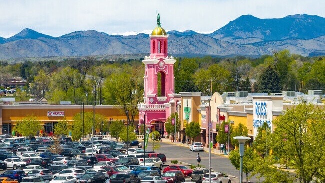 Wheat Ridge Colorado neighborhood with Front Range views