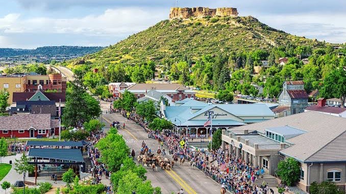 Castle Rock Colorado community with the Rock and Front Range landscape
