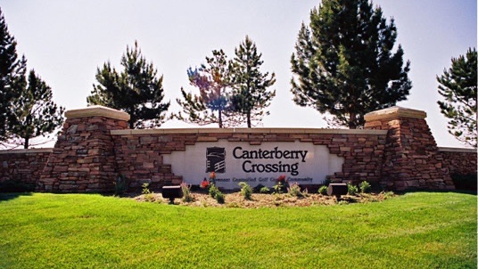 Canterberry Crossing community in Parker Colorado