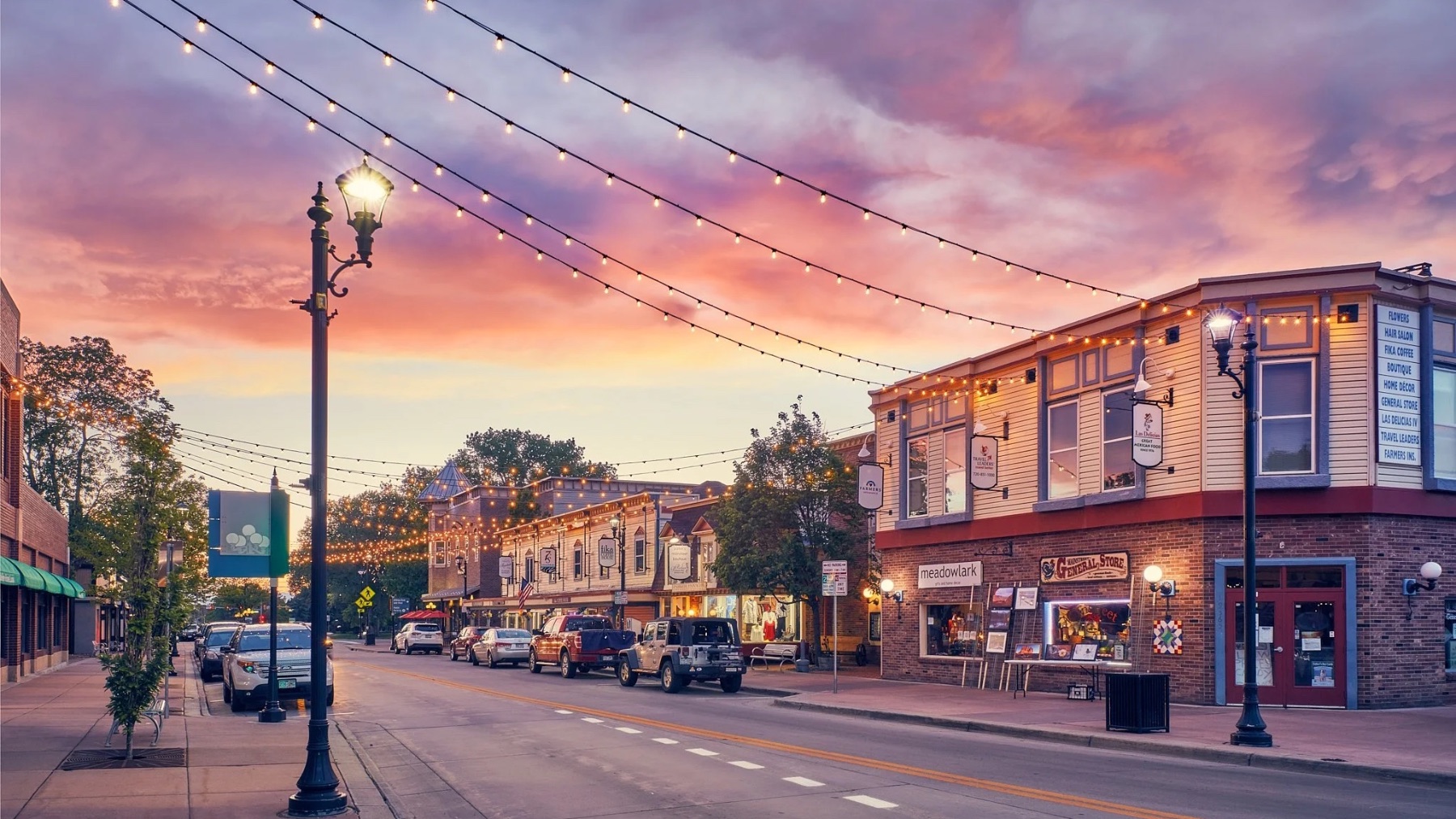 Historic Mainstreet in Downtown Parker Colorado