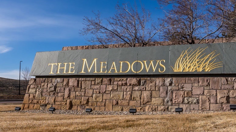 The Meadows community in Castle Rock Colorado
